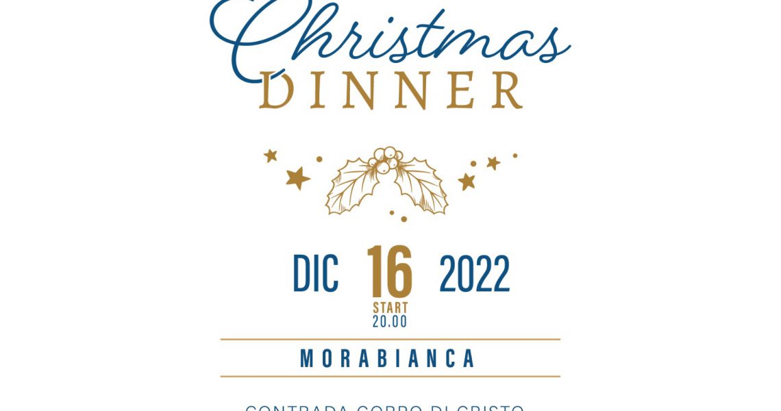 CHRISTMAS DINNER 2022 - 16 Dicembre 2022