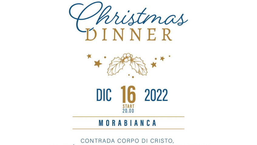 CHRISTMAS DINNER 2022 - 16 Dicembre 2022